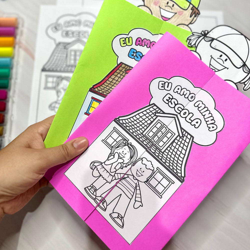 DIA DA ESCOLA - Lapbook