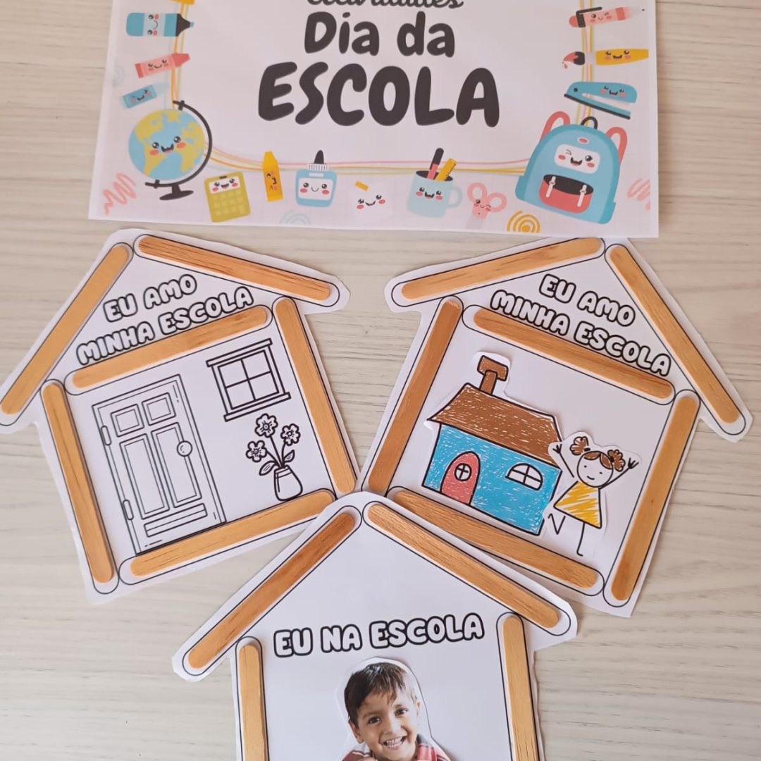 DIA DA ESCOLA - Atividades com palito