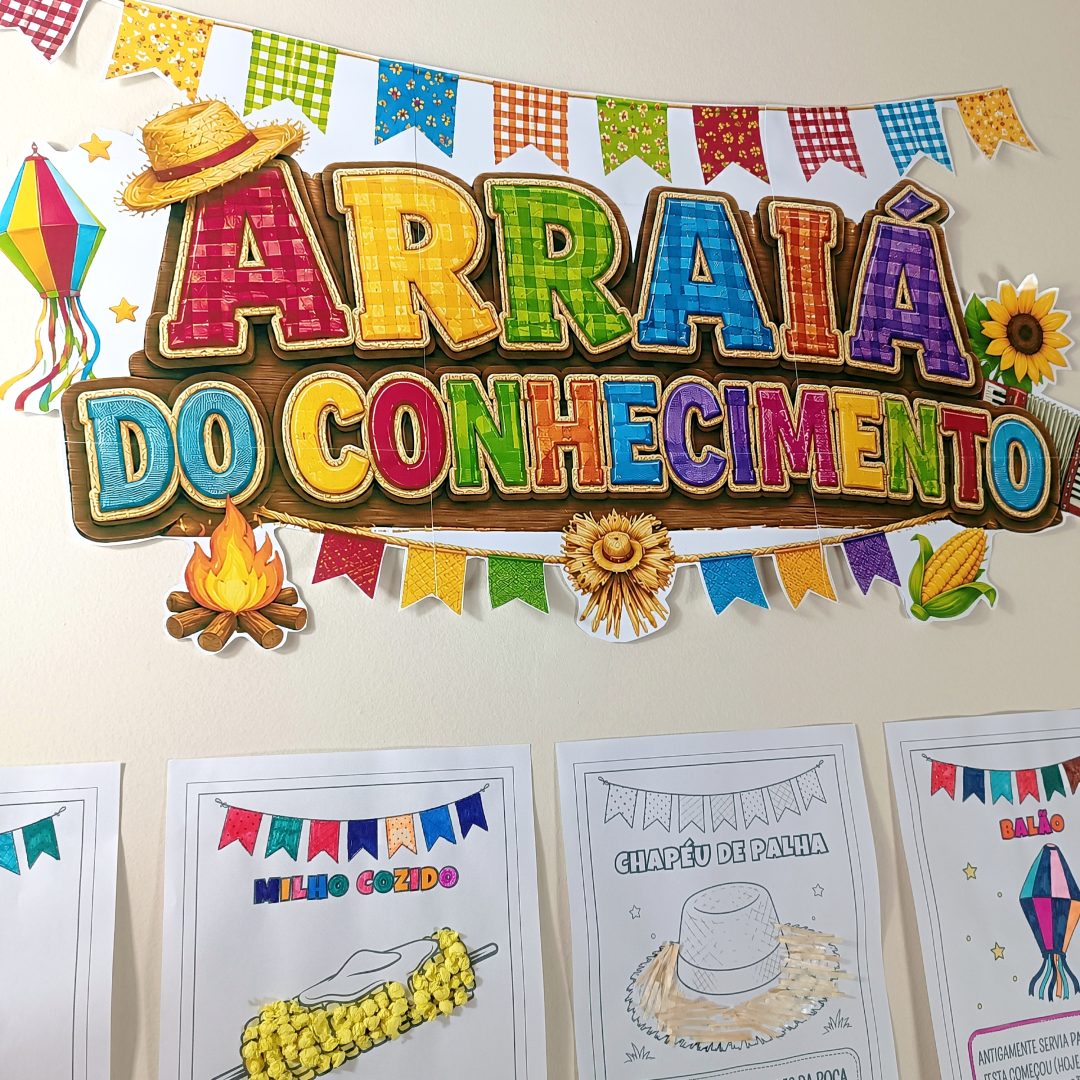 PAINEL COLETIVO - ARRAIÁ DO CONHECIMENTO